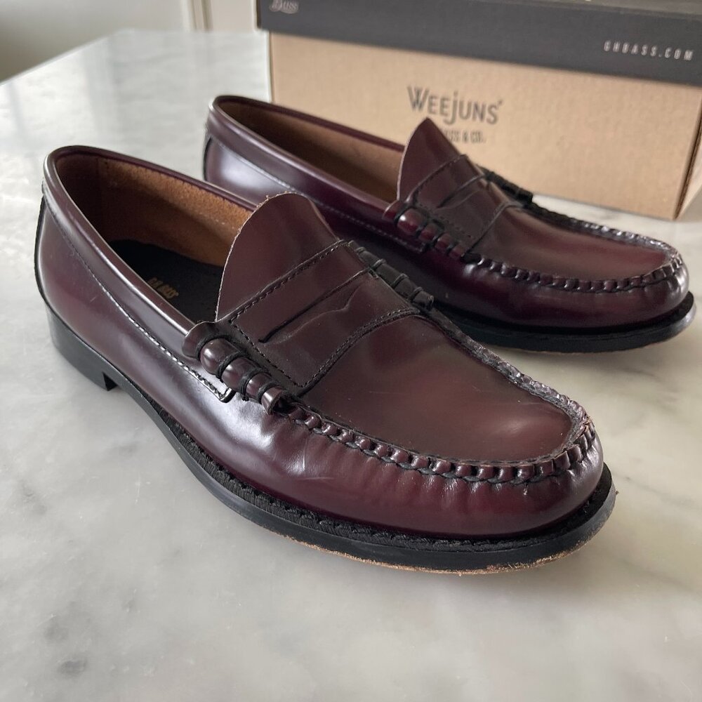 G.H. BASS & CO. MEN'S WEEJUNS LOAFER - SIZE 8